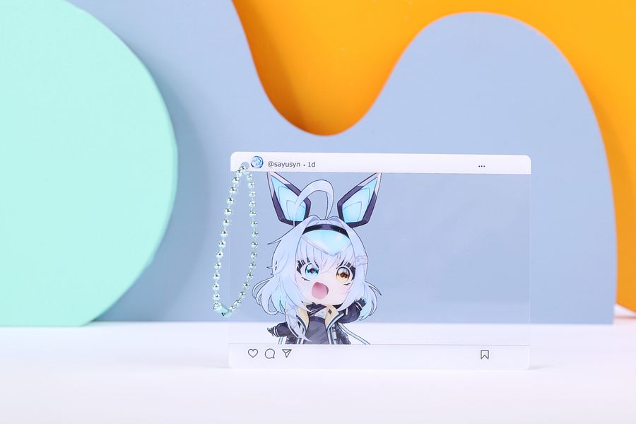 Social Media Stycle PVC Keychain product image (5)