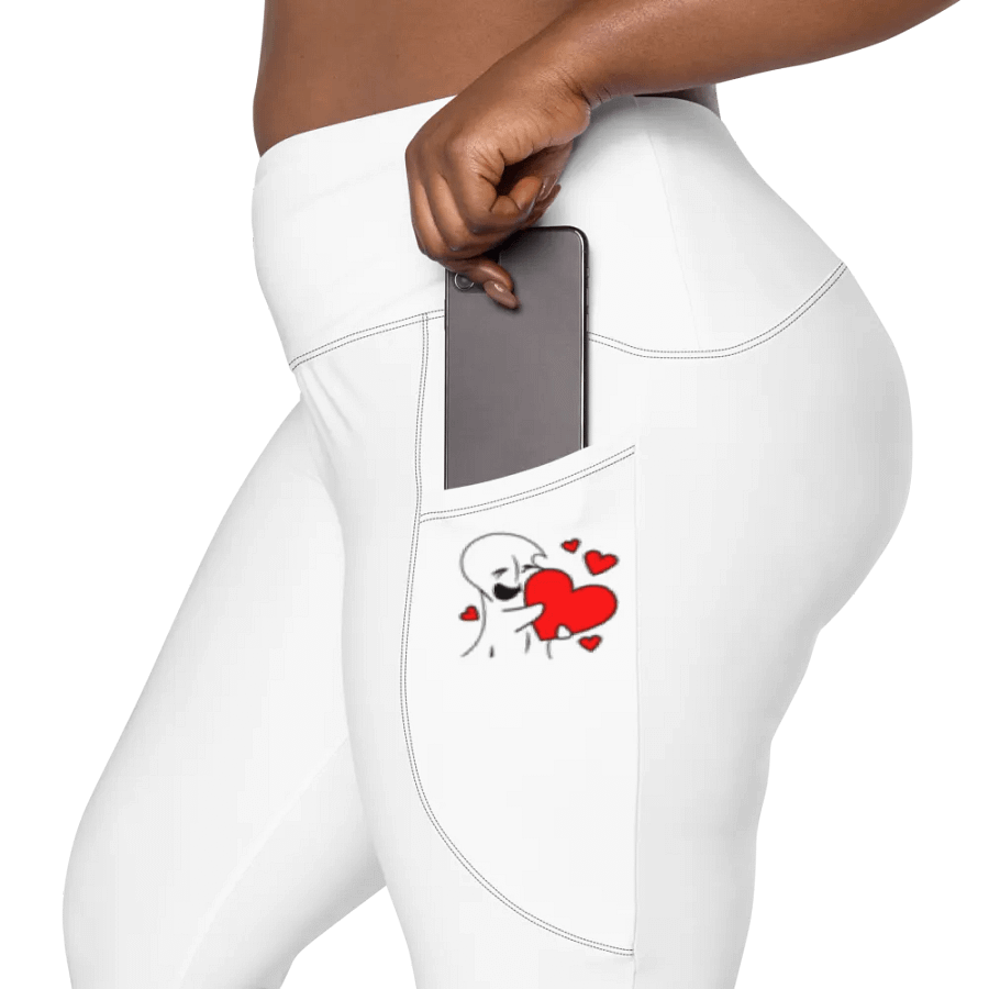 Lovestruck Crossover Leggings with Pockets product image (3)