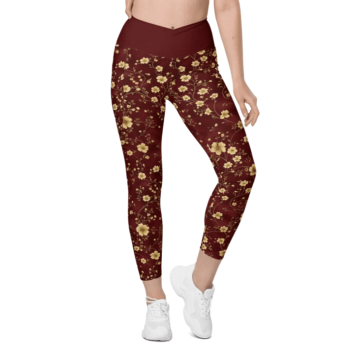 Agni - Crossover Leggings with Pockets product image (1)