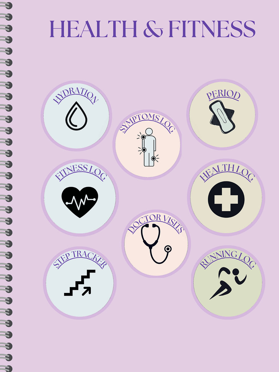 Detailed Undated Planner - Blue product image (4)
