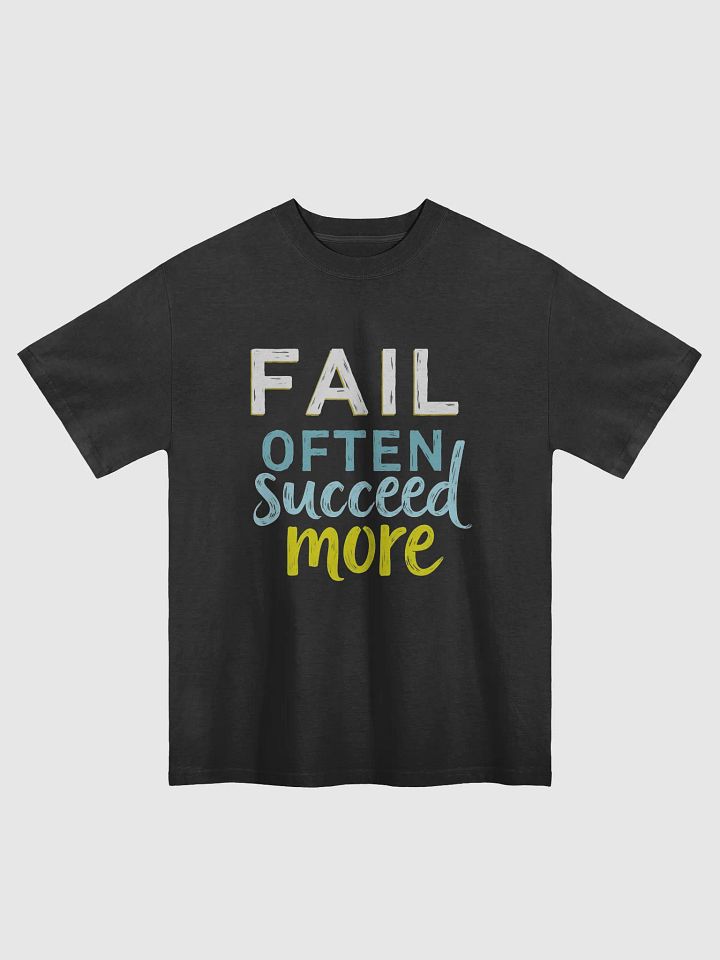 Fail Often, Succeed More – The Ultimate Michael Jordan Inspirational T-Shirt for True Fans Who Dare to Dream Big product image (1)