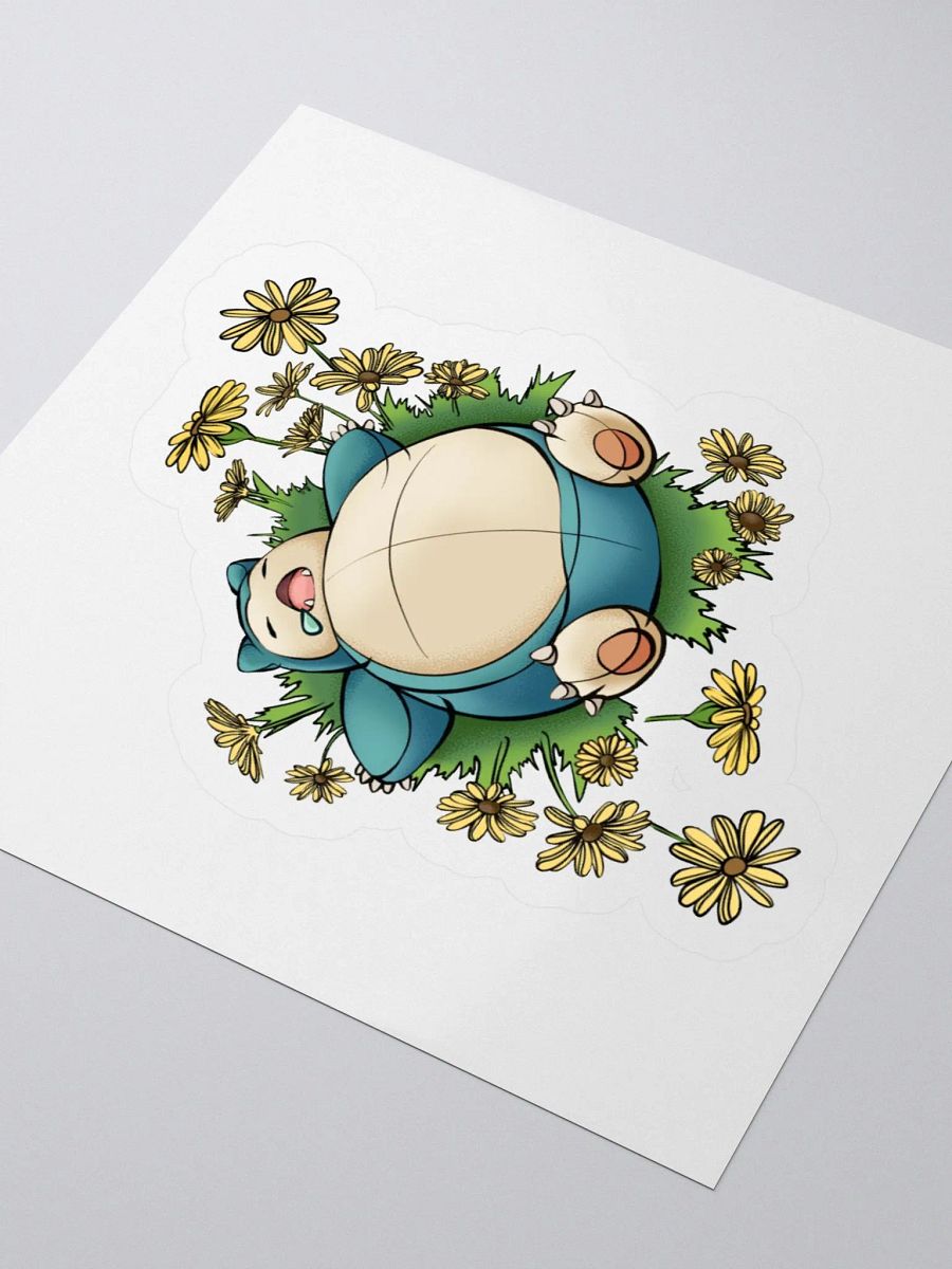 "Snoozing" Sticker product image (10)