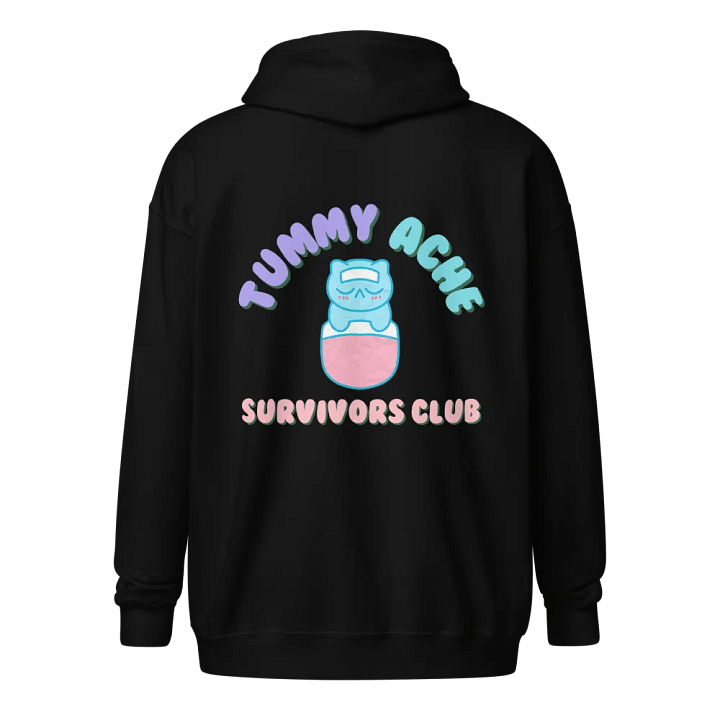 Tummy Ache Survivors Club Zip Hoodie product image (7)