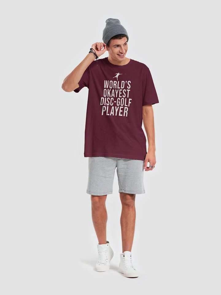 The world's okayest disc golfer - t-shirt product image (1)