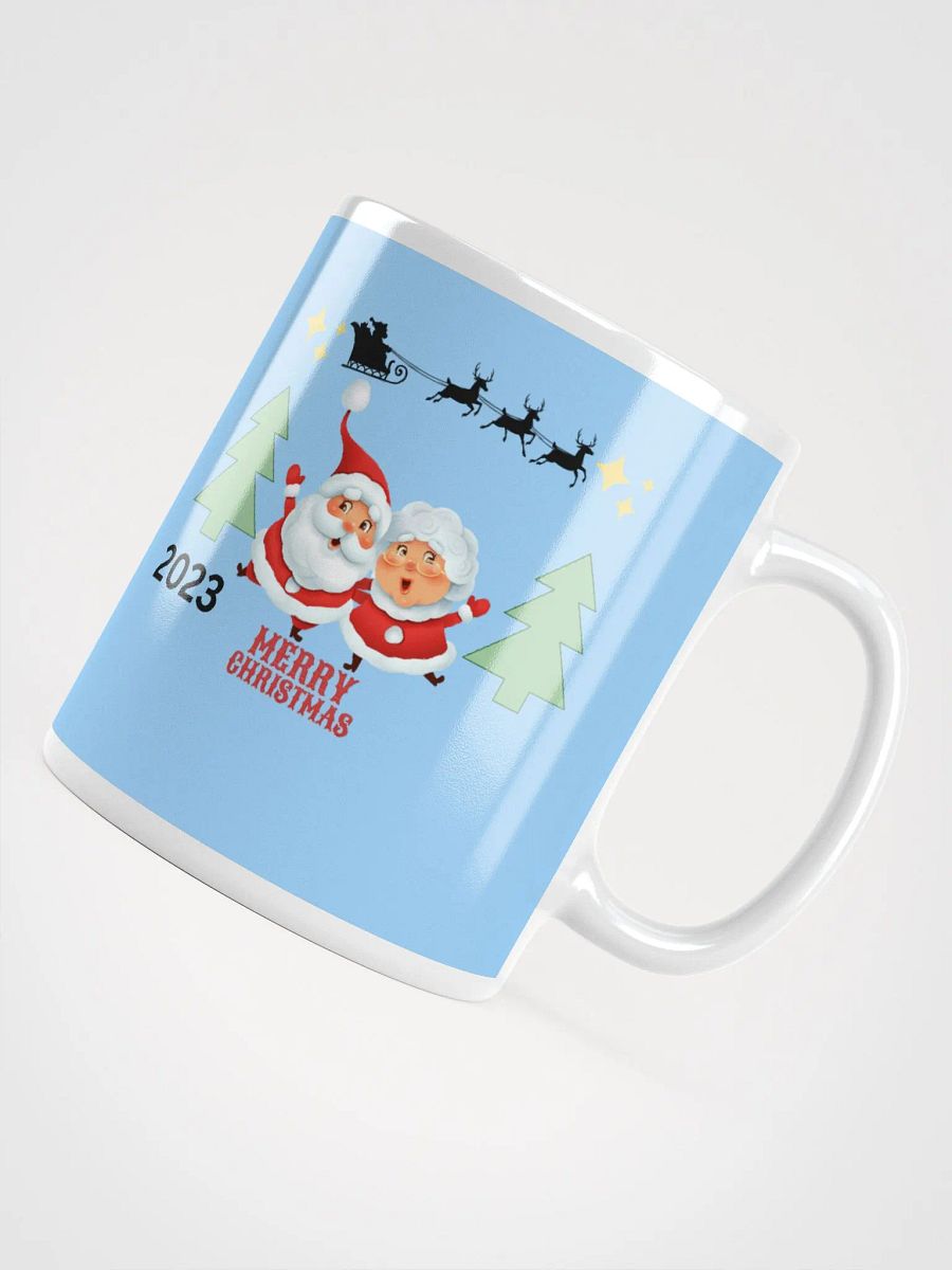 MERRY CHRISTMAS SANTA RIDES 2023 BABY BLUE product image (7)