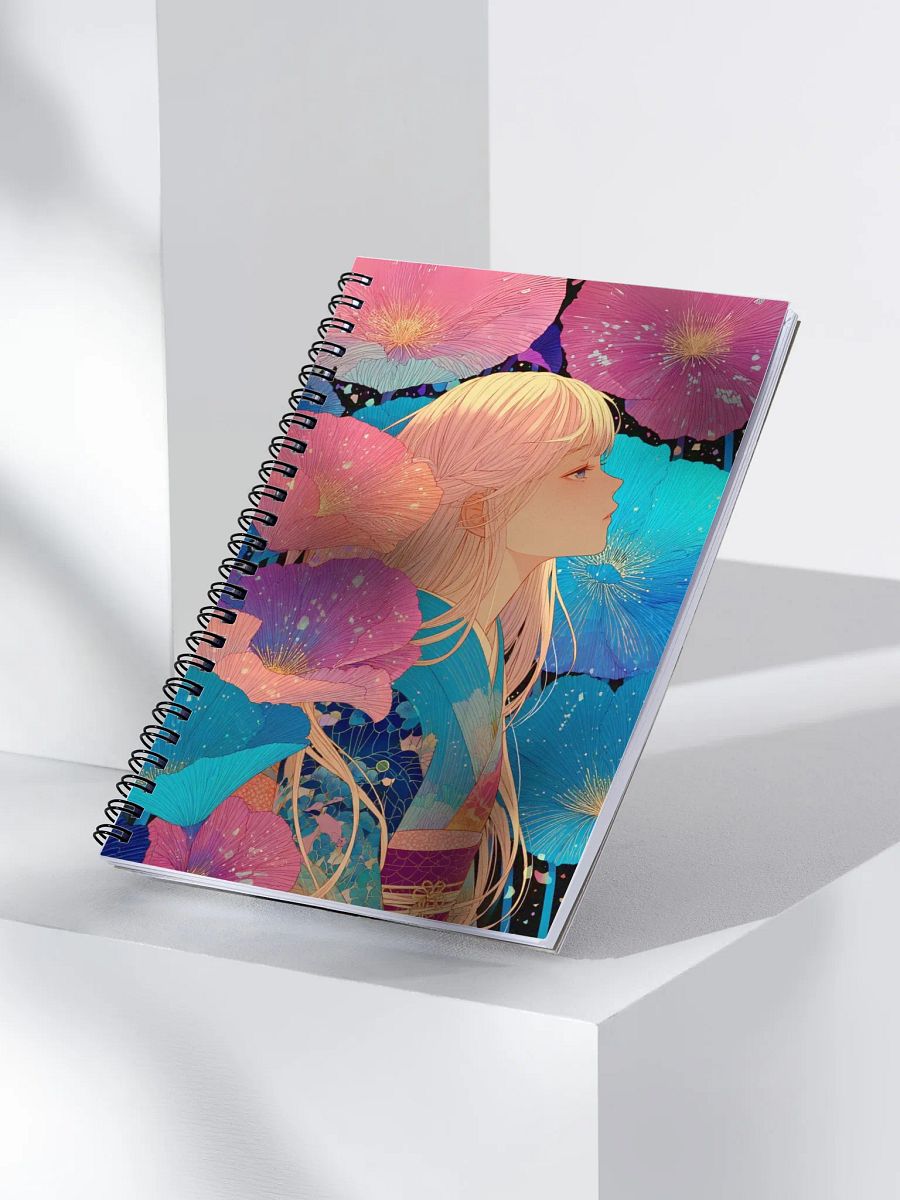 Floral Warrior Spiral Notebook product image (3)