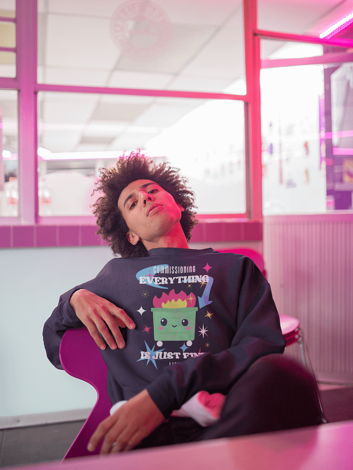 Commissioning Life Sweatshirt product image (2)