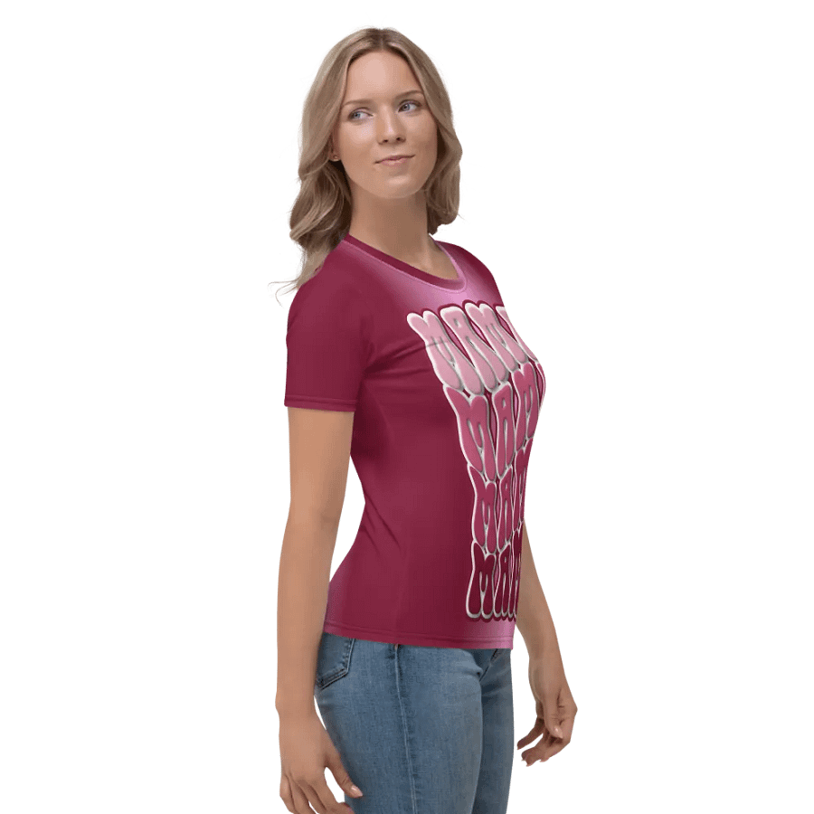 Mama All Over Print T-shirt product image (5)