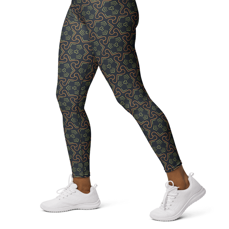 Groovy Grove Geometric Print Yoga Leggings product image (3)