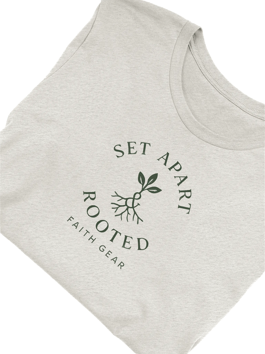Set Apart & Rooted Branded Tee (Light Colors) Plant Logo product image (21)