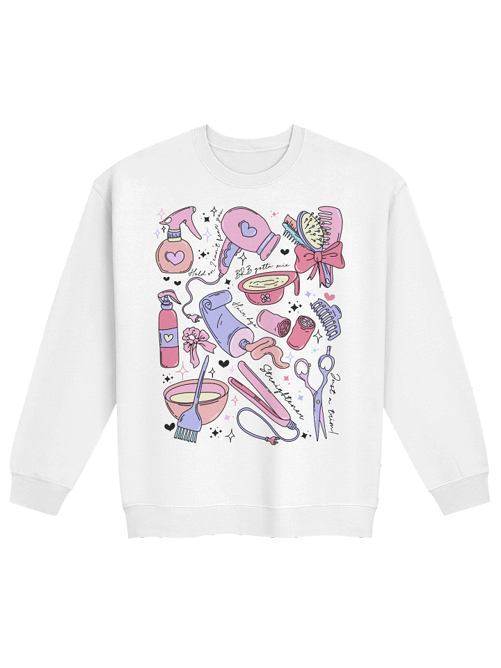 'Can't Talk, Doing Hair Stylist Stuff' Sweatshirt product image (29)