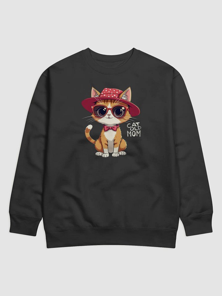 Cat Old Mom Sweatshirt product image (1)