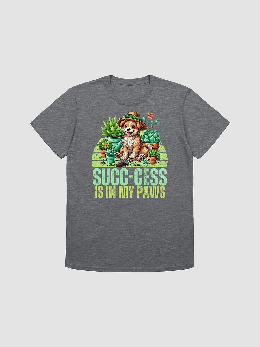 Succ-ess is in my Paws Gray Unisex Shirt product image (4)