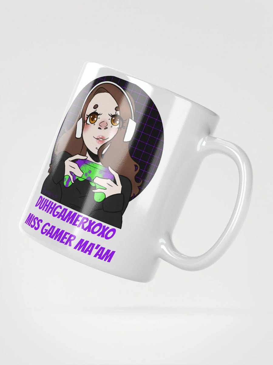 DuhhGamerXOXO/Miss Gamer Ma'am Mug - Purple Text product image (3)