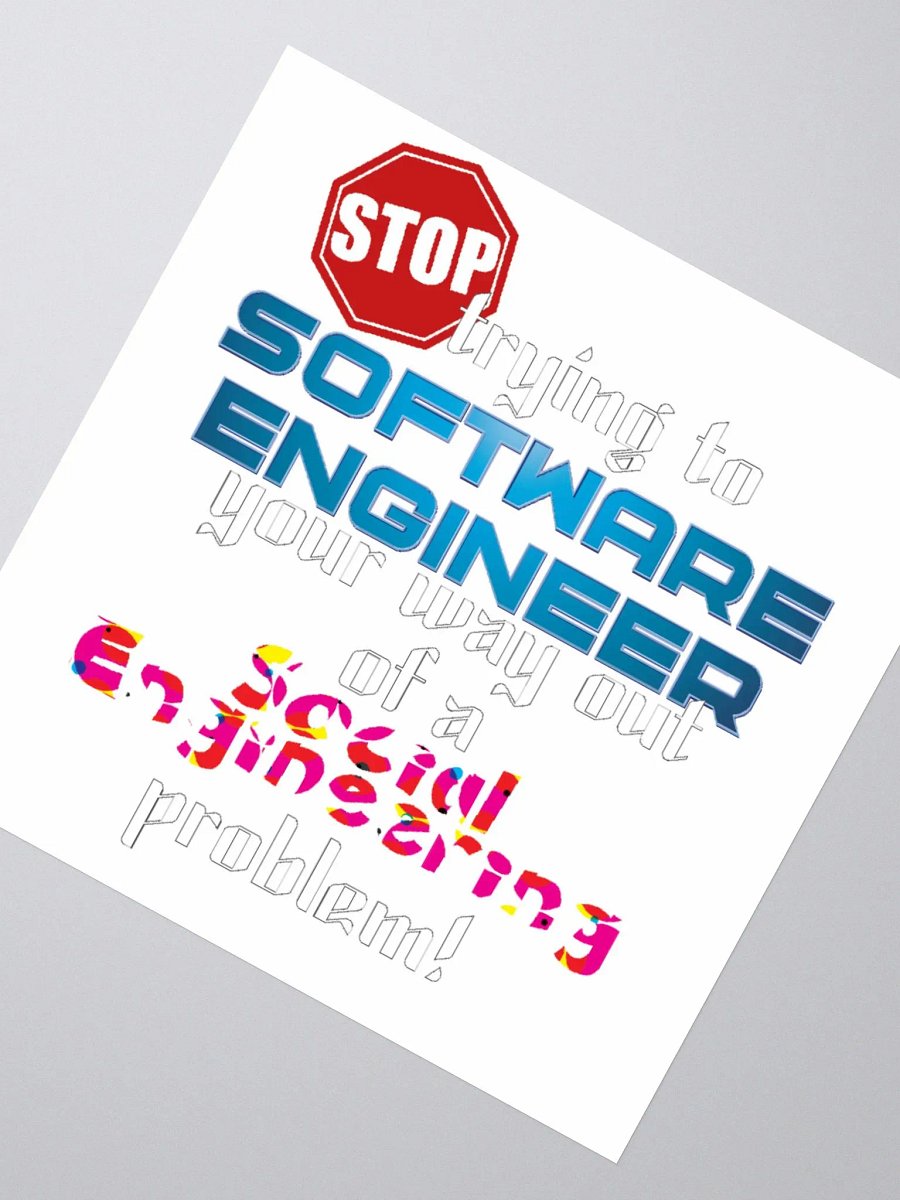 Software Engineering Stickers product image (4)