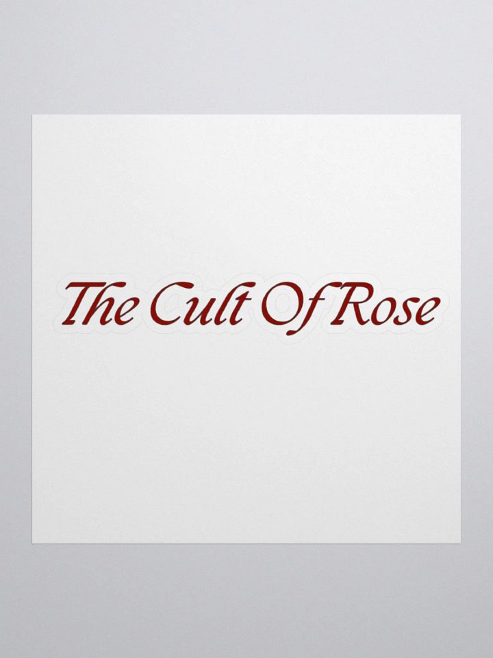 Cult name sticker product image (1)