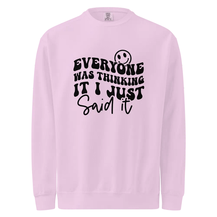 Everyone Thinking Sweatshirt product image (1)