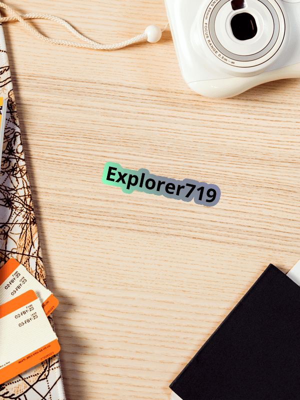 Explorer719 Official sticker product image (4)