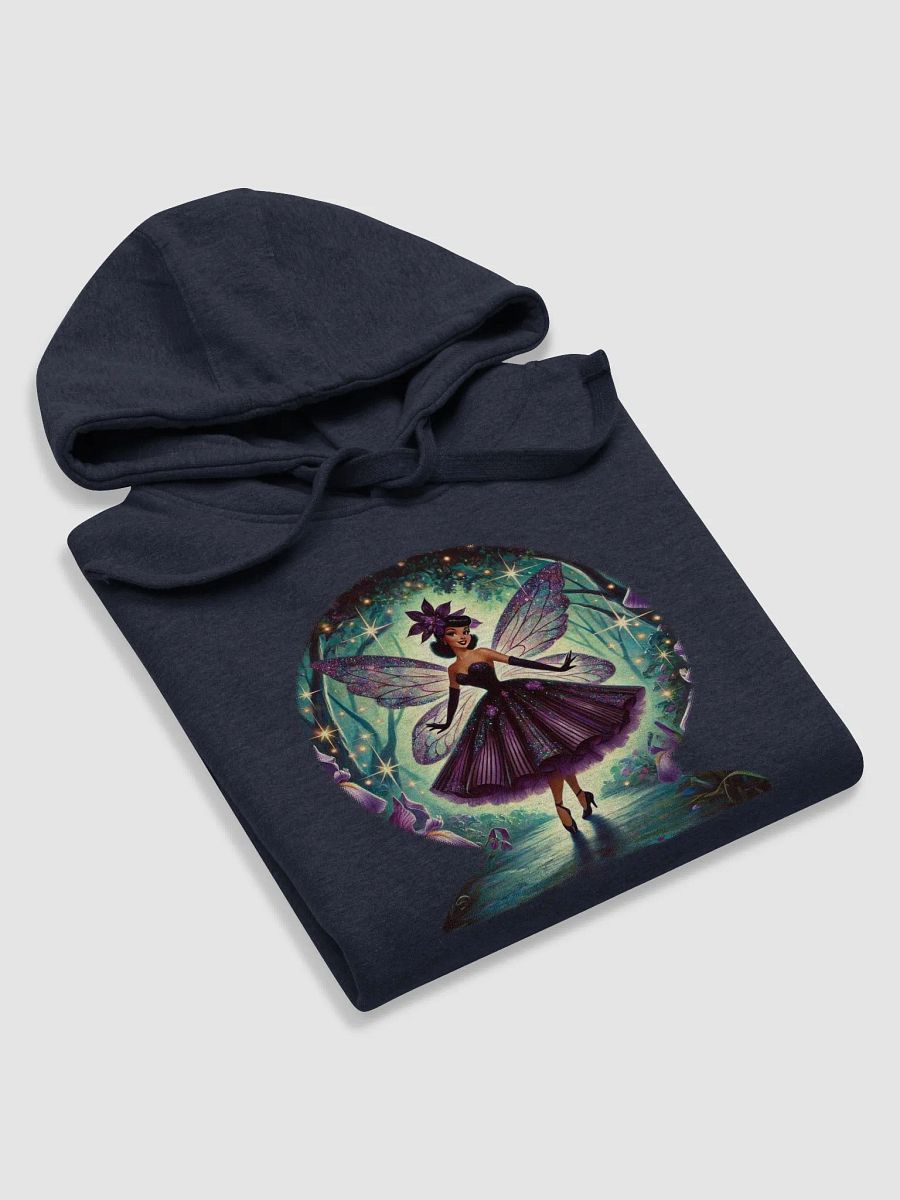 Enchanted Pruple Iris Fairy Premium Unisex Hoodie product image (29)