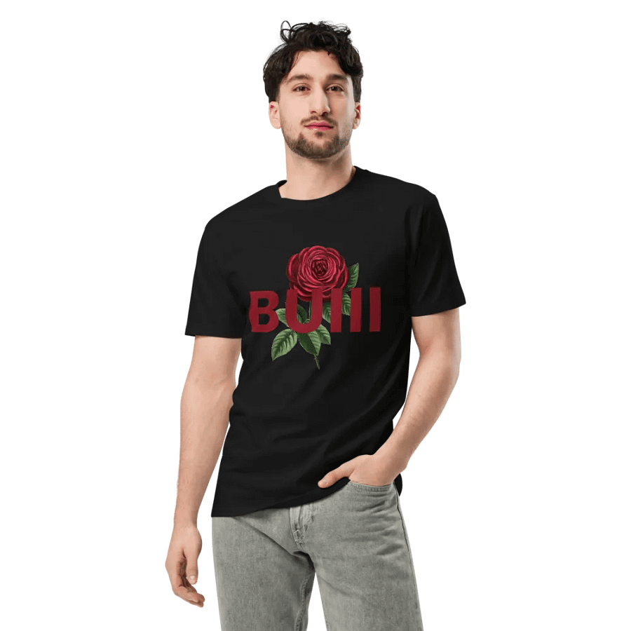 BUIII Logo Rose T-shirt product image (7)