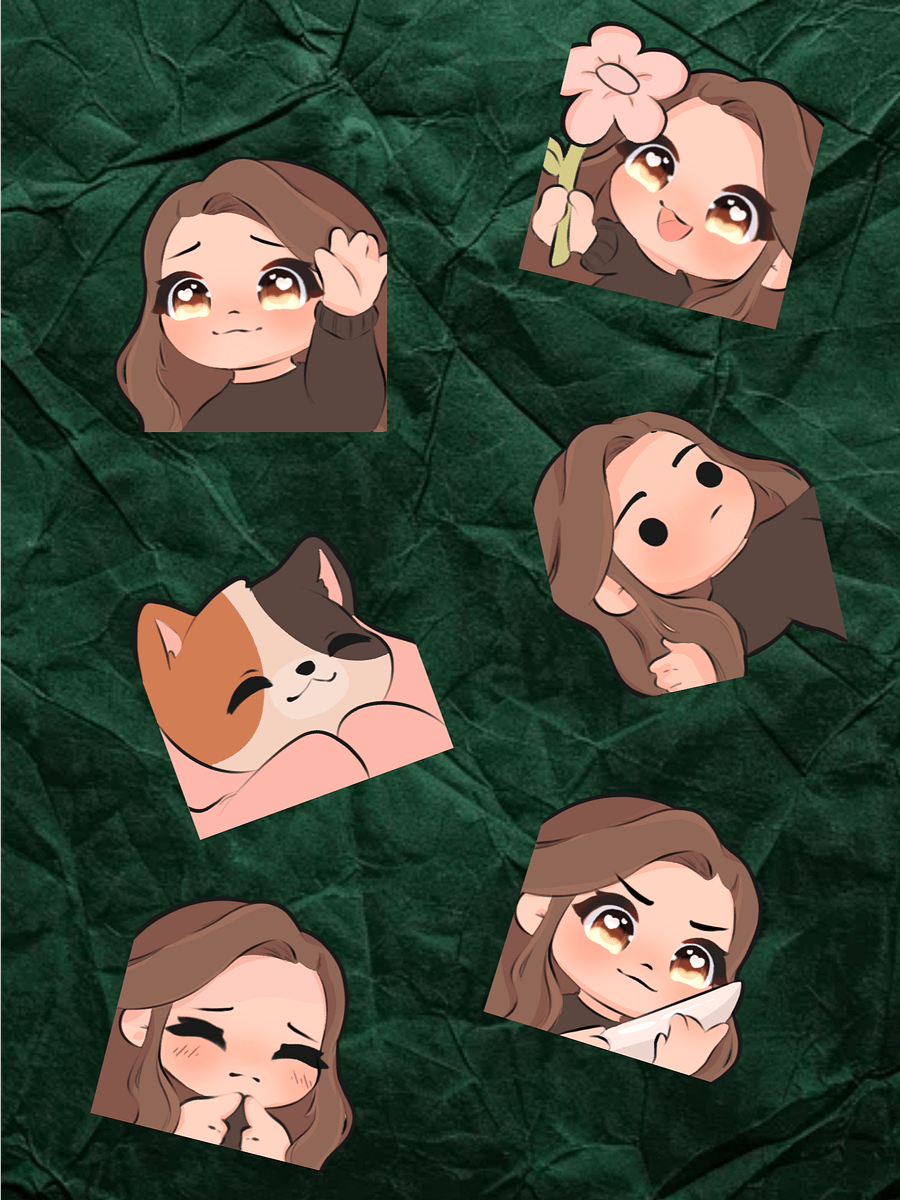 Lidyuh Emote Sticker Sheet product image (1)