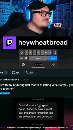 Dating: 1 Month vs. 5 Years
.
.
.
.
.
#twitch #twitchstreamer #twitchaffiliate #reddit #redditmemes #memes #meme #texts