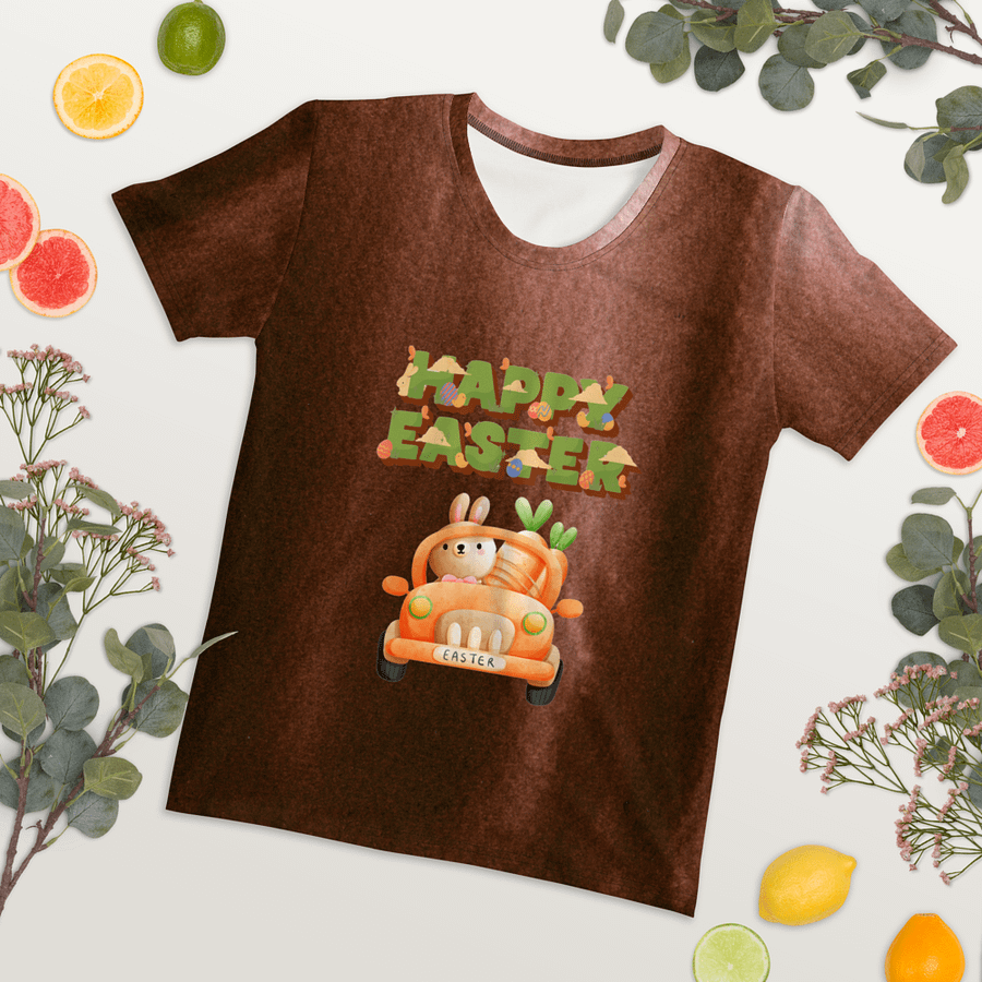Happy Easter All Over Print T-shirt product image (7)