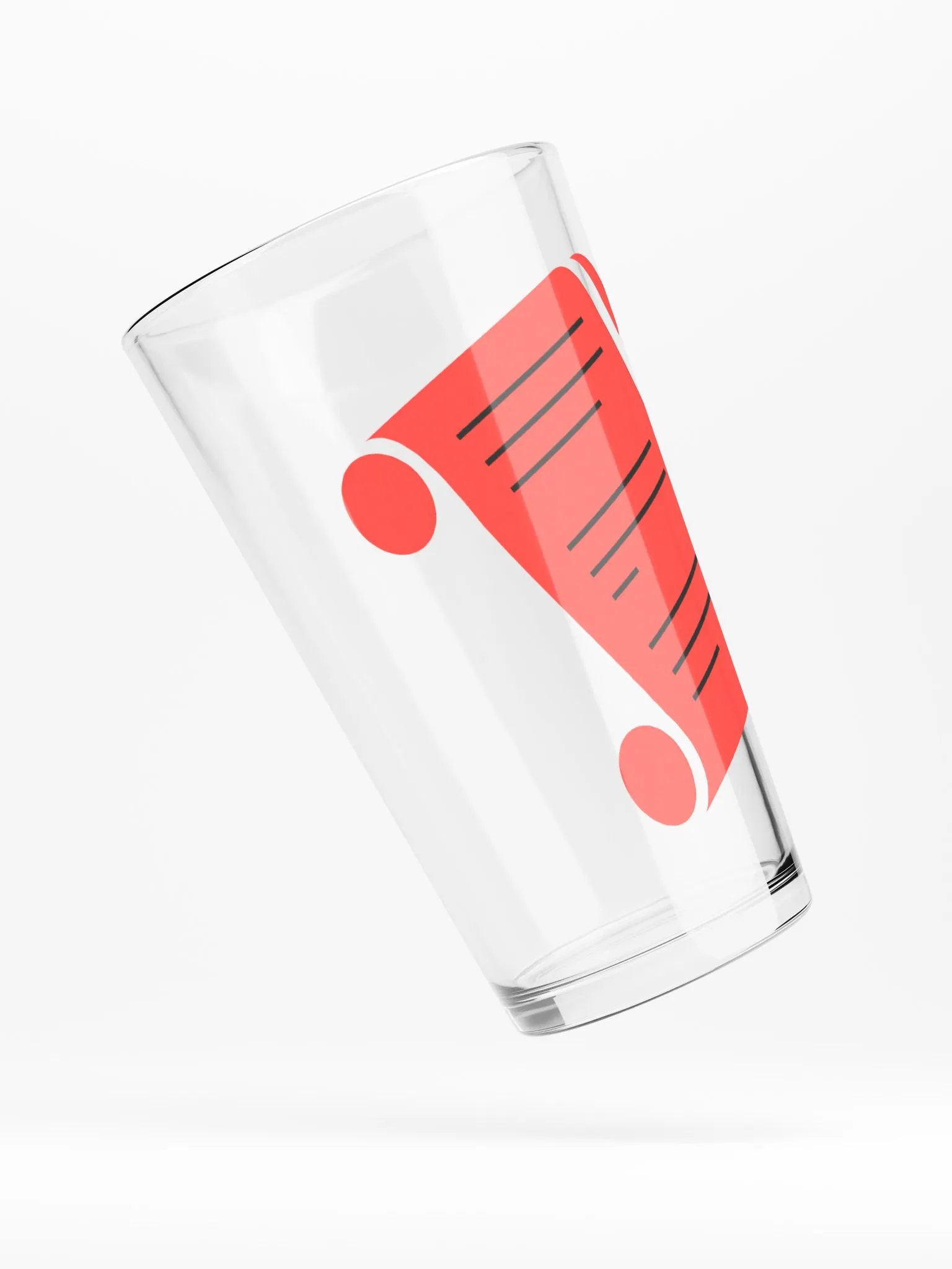 The Forbidden Scrolls Logo Shaker Pint Glass product image (4)