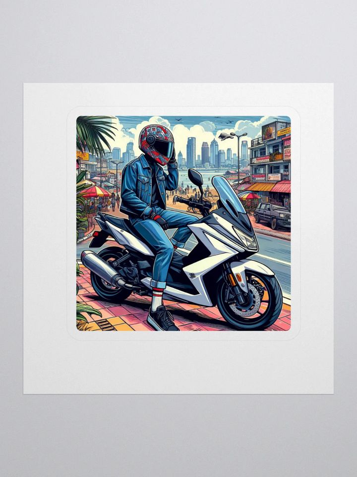 City Rider Sticker Set | | Lagos city Nigeria product image (1)