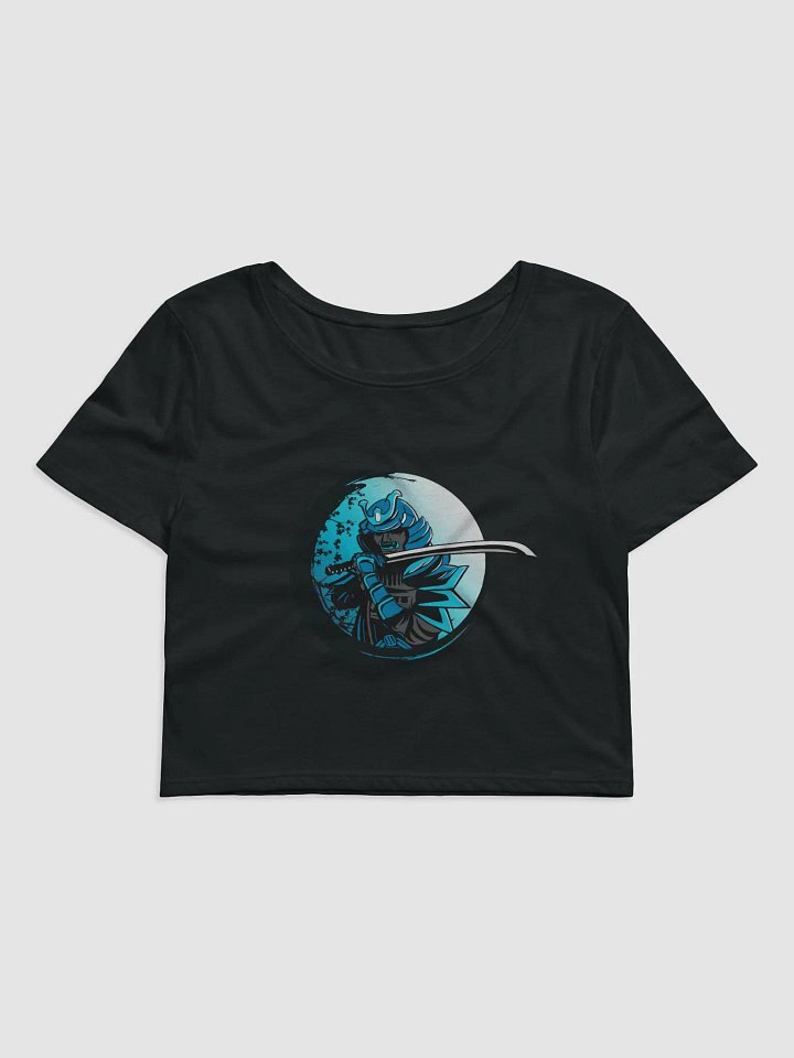 Moonlit Samurai Warrior Crop Tee product image (2)