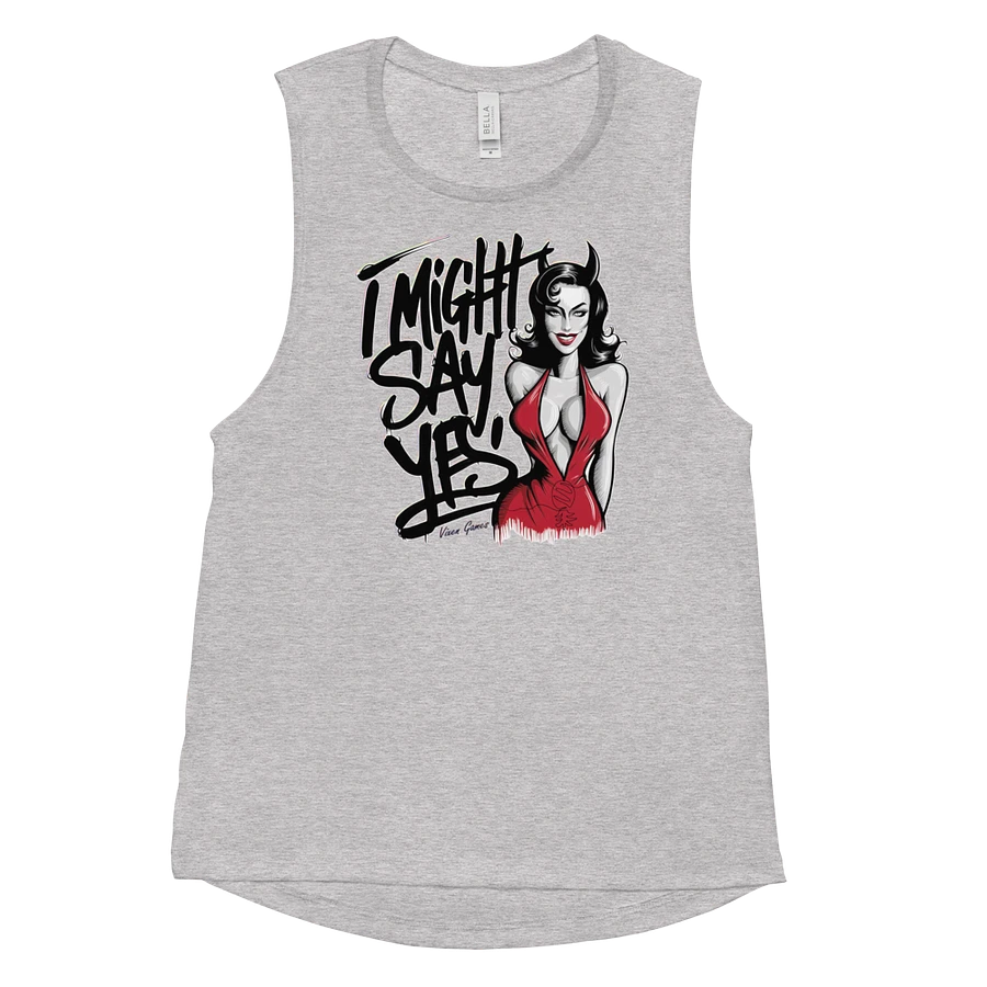 I might say yes devilish hotwife flowy tank top product image (43)