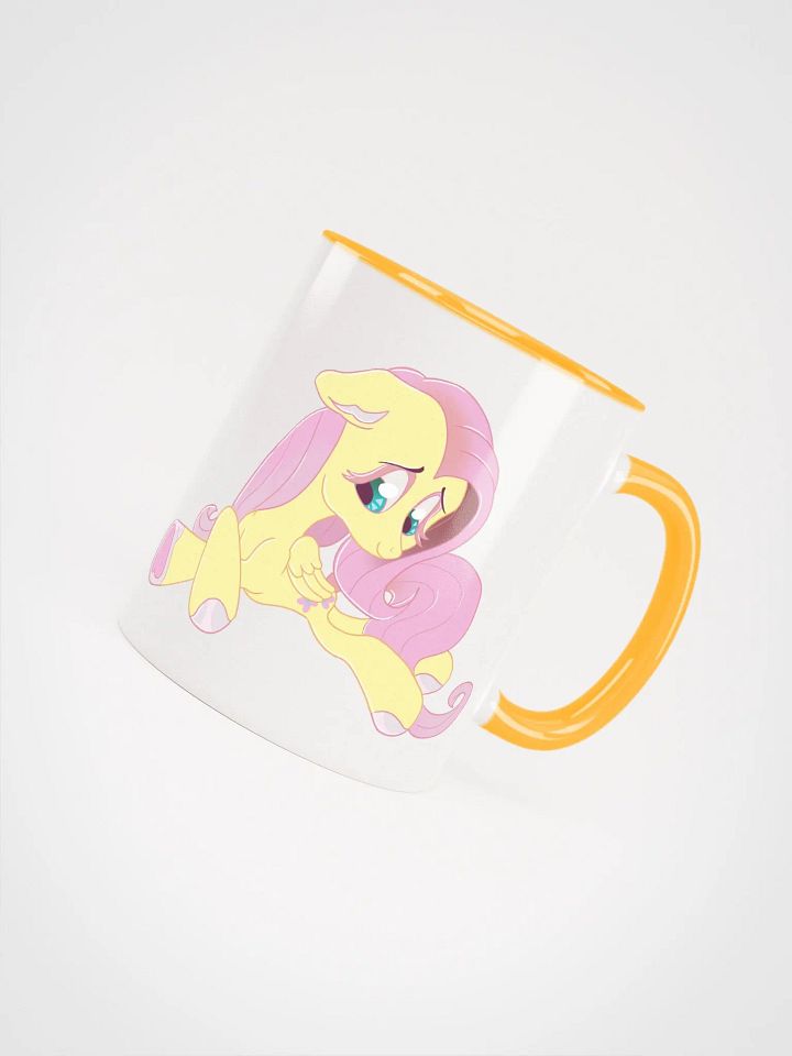 Fluttershy Ceramic Mug with Color Inside product image (1)
