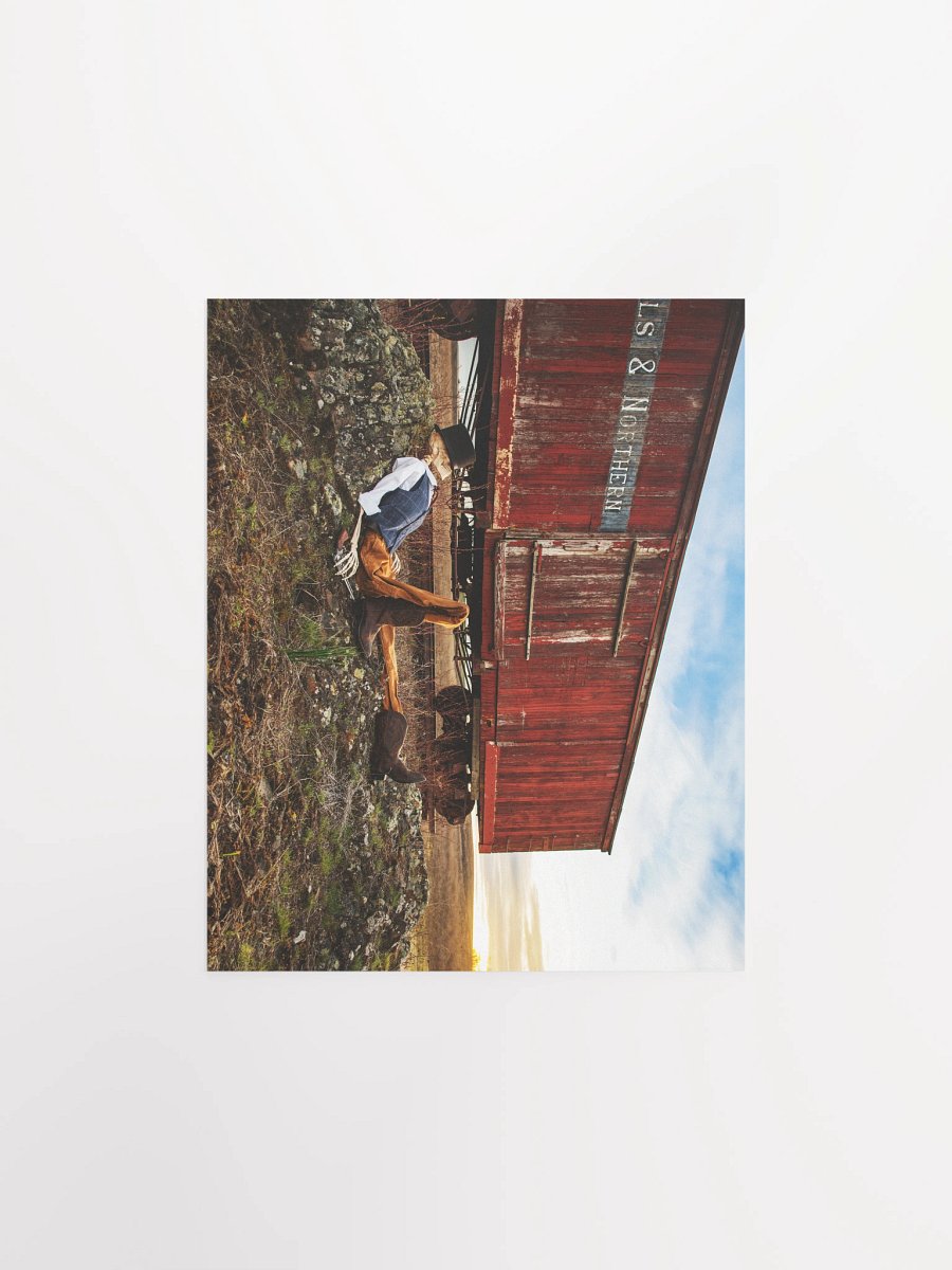 "Waiting for the Train" Ft. Mori - 8x10 Matte Print product image (2)