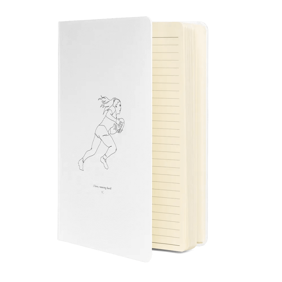 RUNNING HARD <3 Hardcover Journal product image (2)