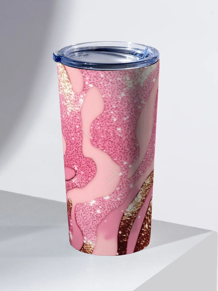 Pink and sparkles tumbler product image (2)