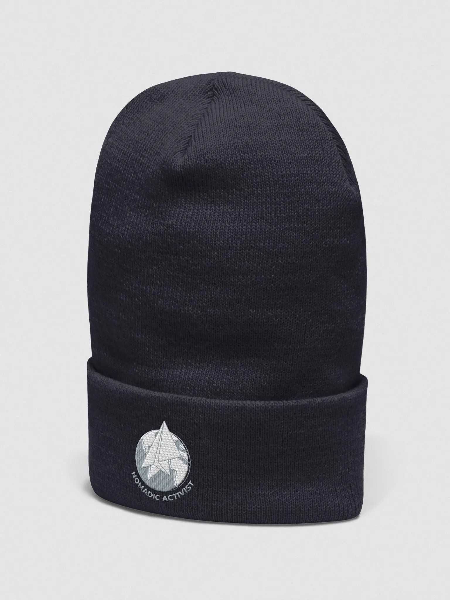 Nomadic Activist Embroidered Beanie product image (8)