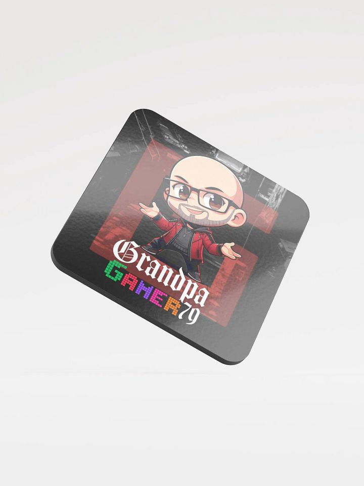 Inviting Grandpa Gamer Coaster product image (1)