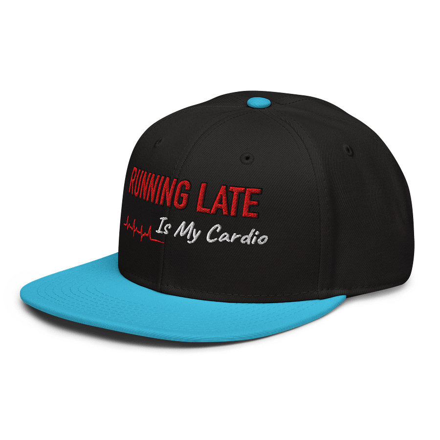 EKG Pulse Wool Snapback Cap product image (4)