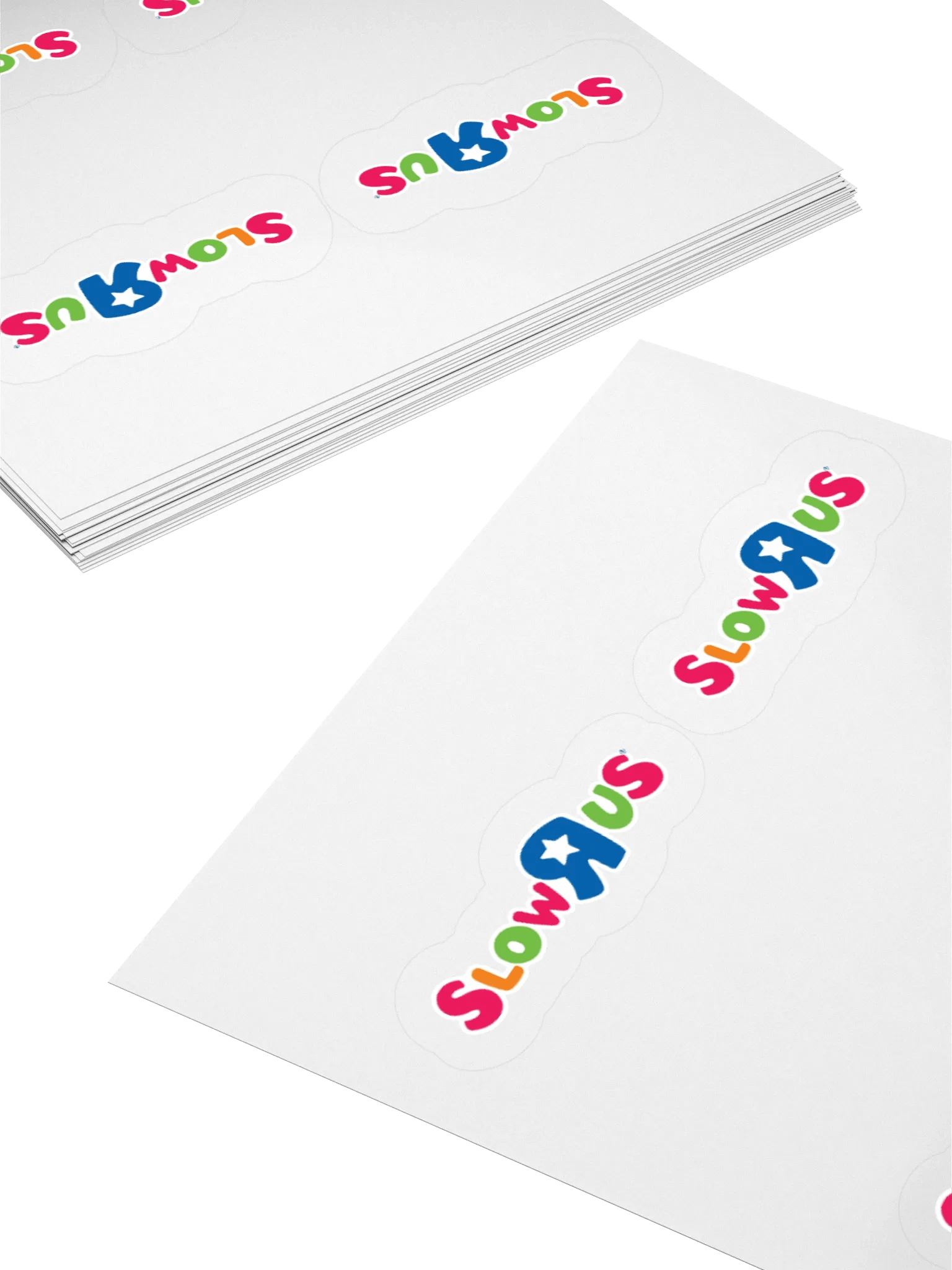 SLOW-R-US STICKERS (4-PACK) product image (4)