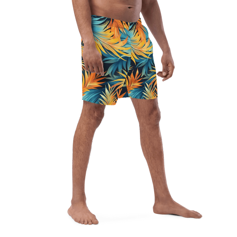 Tropical Flow Swim Trunks for Men product image (11)