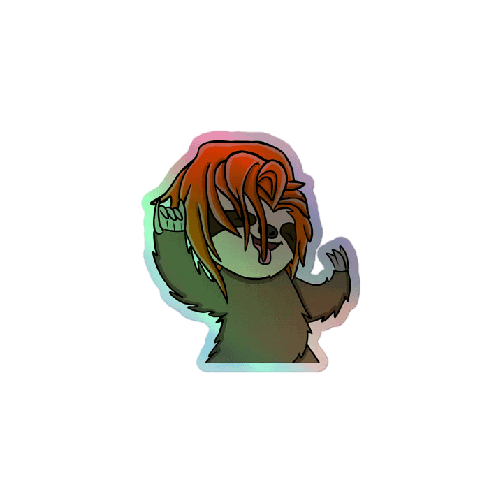 Holographic Sticker Sheet - Rock product image (1)