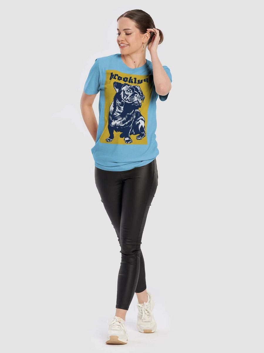 Brooklyn Pug Bella+Canvas Supersoft Unisex Tee product image (40)