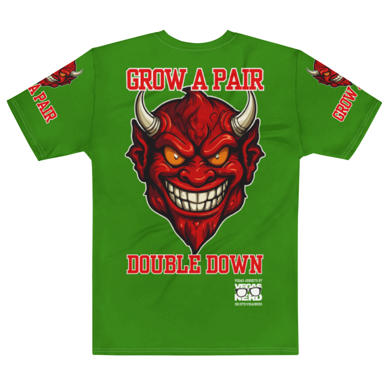 Grow A Pair - Double Down AOP Polyester Tee product image (2)