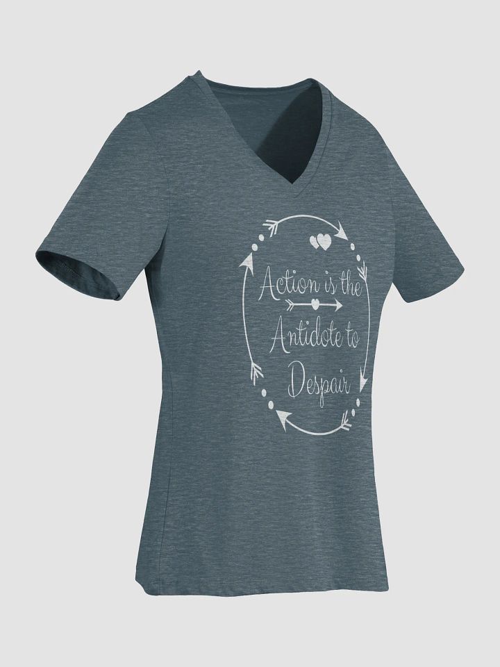 Action is the Antidote V Neck T-shirt product image (32)