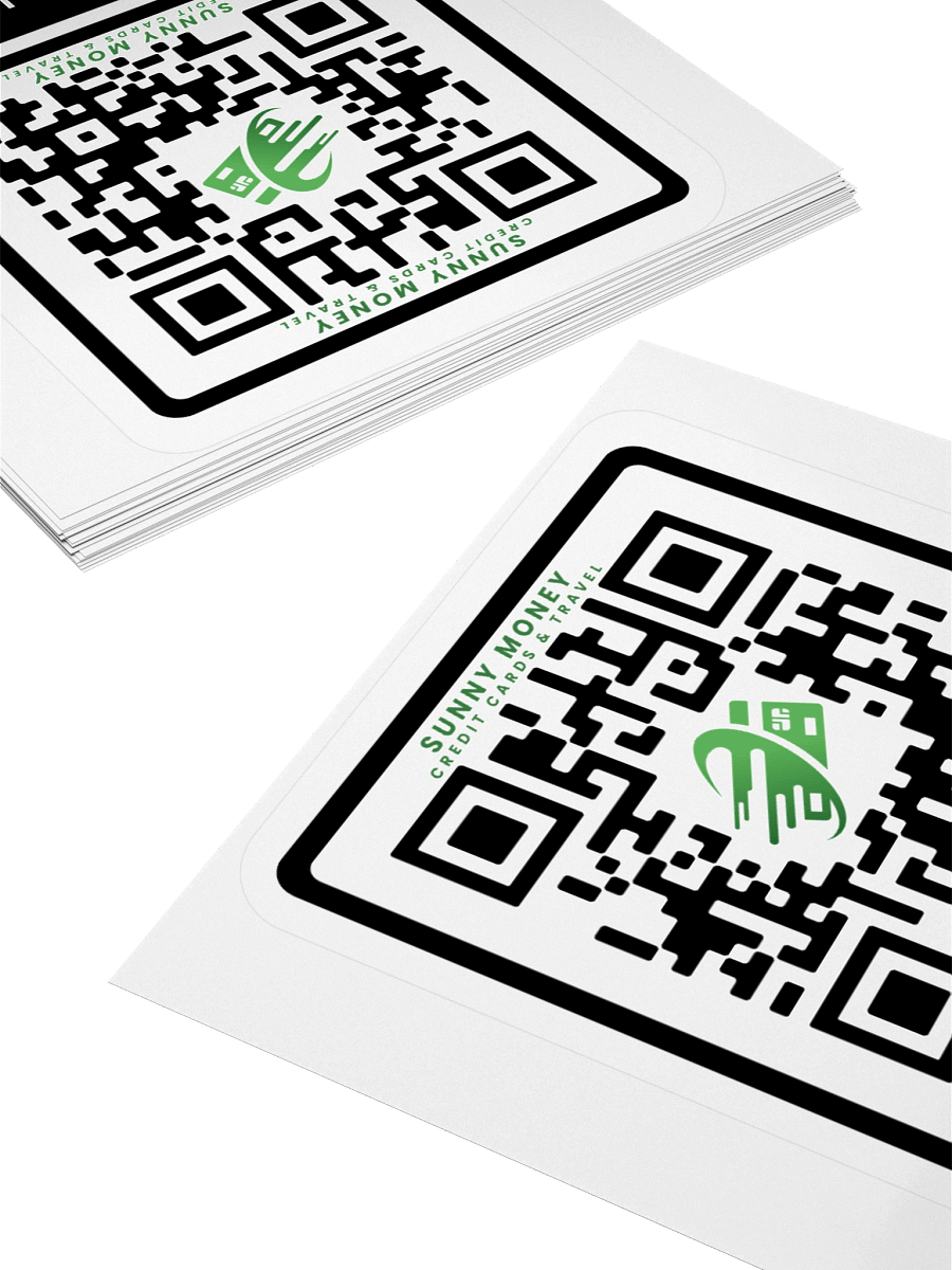 SunnyMoney QR Code Sticker product image (12)