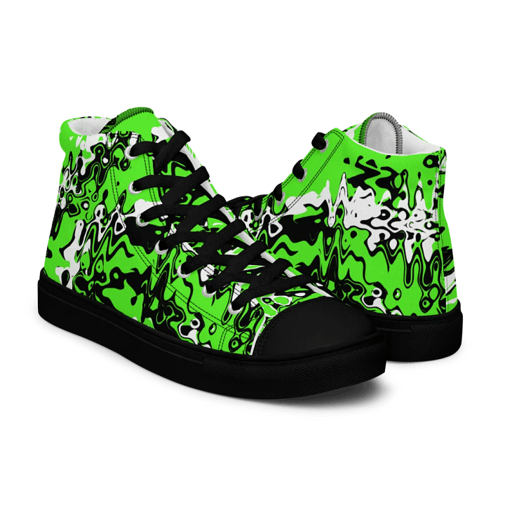 cybergreen high top canvas shoes (womens) product image (1)