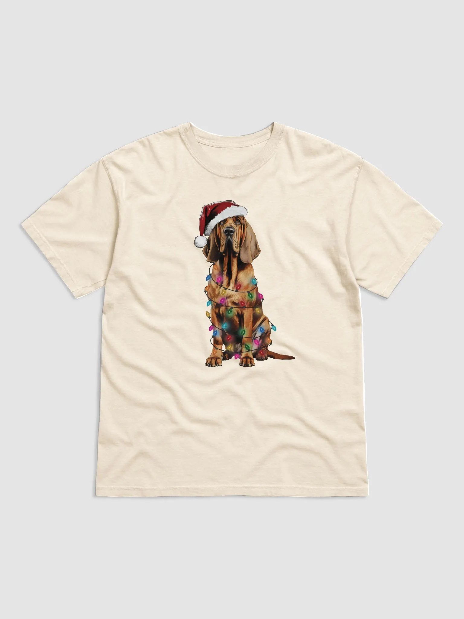 Funny Bloodhound Christmas T-Shirt for Bloodhound Paw-rents product image (19)