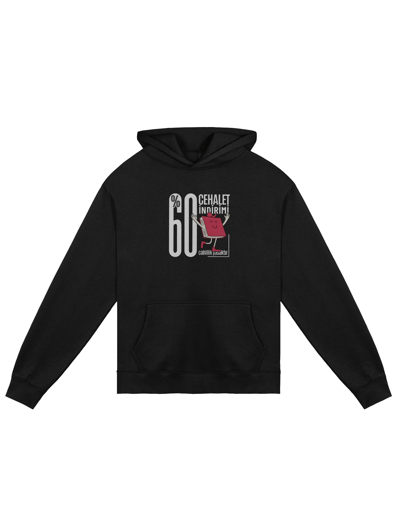 AS Colour Büyük Boy Unisex Hoodie | %60 Cehalet İndirimi Türkçe Tasarımlı Felsefi Rahatlık product image (1)