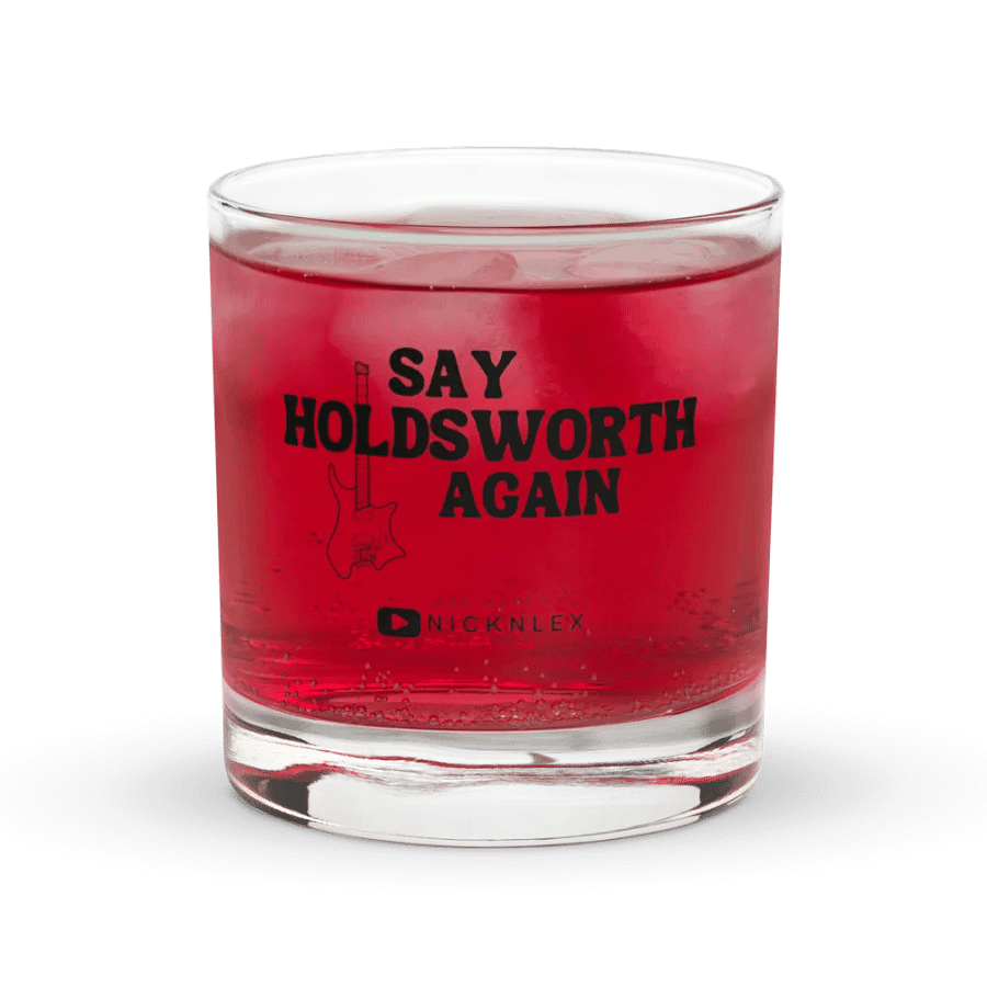 Say Holdsworth Again - Whisky Glass product image (8)