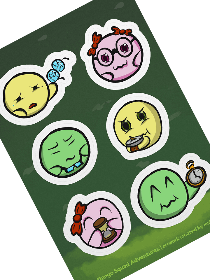 Dango Blind & Time Set - Kiss Cut Sticker Sheet product image (2)